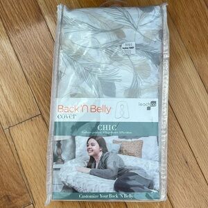 Leachco back n belly pregnancy pillow cover